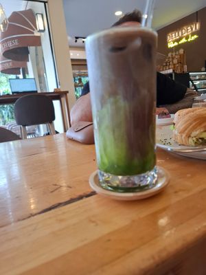 Dirty Matcha at Deli Devi in Koh Phangan