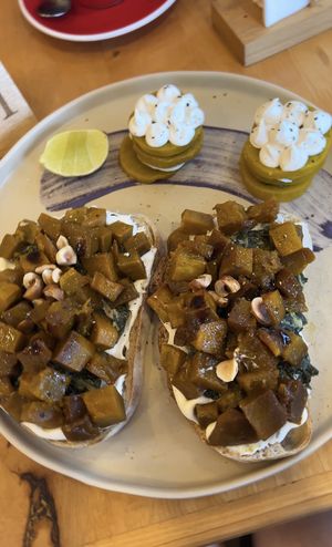 Harvest toast   at Deli Devi in Koh Phangan