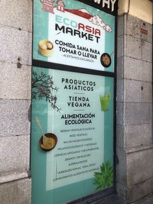   at Ecoasia Market in Madrid