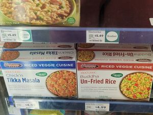 Veggie boxed meals at Whole Foods Market - Telegraph Ave in Berkeley