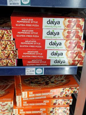 Daiya pepperoni pizza at Whole Foods Market - Telegraph Ave in Berkeley