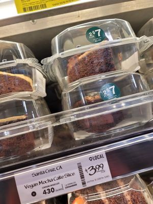 Vegan mocha cake at Whole Foods Market - Telegraph Ave in Berkeley