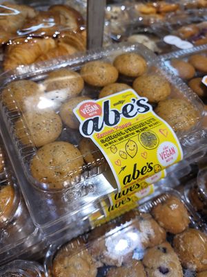 Lemon poppy muffins also delicious at Whole Foods Market - Telegraph Ave in Berkeley