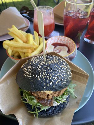 Mr Bean burger  at Tavci Kuhna in Lesce