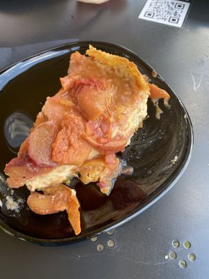 GF peach cheesecake  at Tavci Kuhna in Lesce