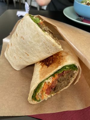 mushroom wrap  at Tavci Kuhna in Lesce