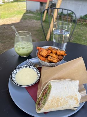 Falafel Wrap  at Tavci Kuhna in Lesce