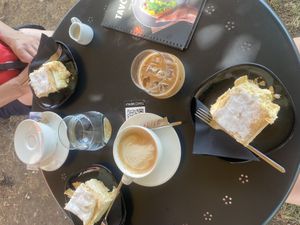Cakes and coffee ☕️   at Tavci Kuhna in Lesce