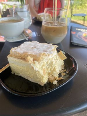 Bled cake 🍰 😋   at Tavci Kuhna in Lesce