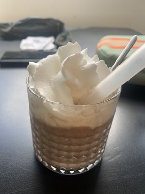 Kakao with cream  at Tavci Kuhna in Lesce