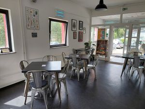 Inside at Tavci Kuhna in Lesce