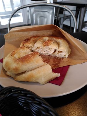 'cheesy' bourek at Tavci Kuhna in Lesce