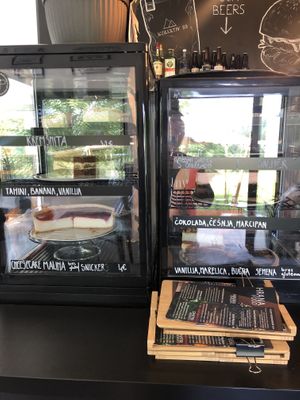 Sweets  at Tavci Kuhna in Lesce