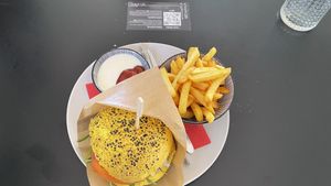 Burger  at Tavci Kuhna in Lesce