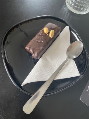 snickers bar  at Tavci Kuhna in Lesce