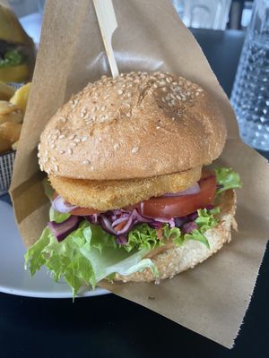 chicken burger   at Tavci Kuhna in Lesce
