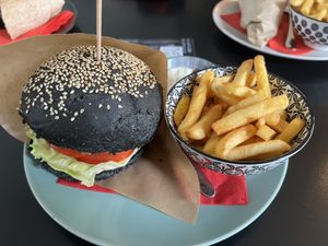 Mr Bean burger  at Tavci Kuhna in Lesce