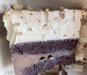 Snicker cake (boxes to go)  at Tavci Kuhna in Lesce