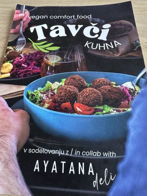 Menu  at Tavci Kuhna in Lesce