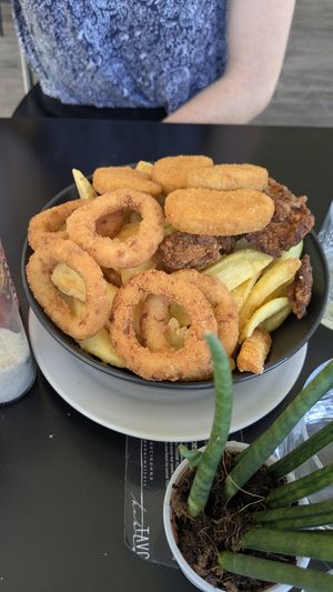 Party platter (to share) at Tavci Kuhna in Lesce