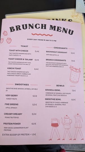 Menu at Tavci Kuhna in Lesce