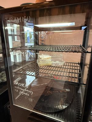 Sold out desserts   at Tavci Kuhna in Lesce