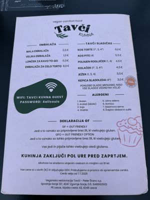...  at Tavci Kuhna in Lesce