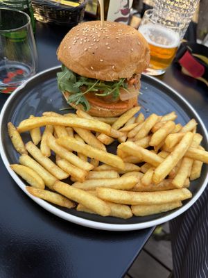 Burger  at Tavci Kuhna in Lesce
