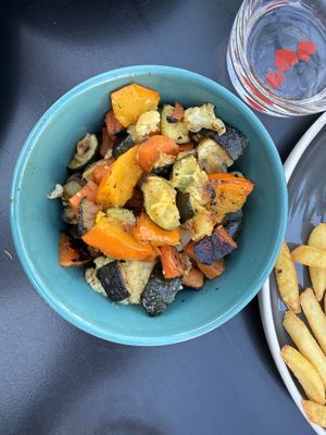 Grilled veggies   at Tavci Kuhna in Lesce