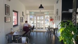 Entrance at Tavci Kuhna in Lesce