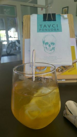 Mnam at Tavci Kuhna in Lesce