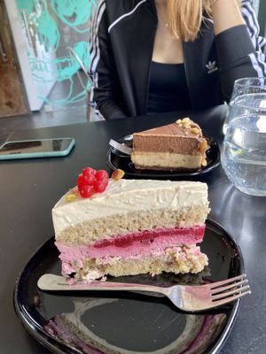 Berry cake at Tavci Kuhna in Lesce