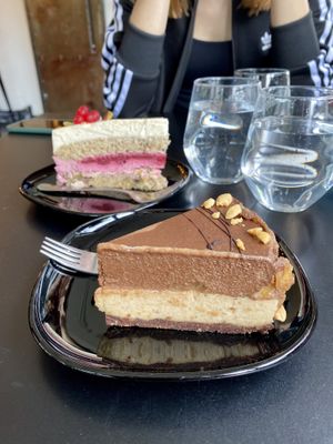 Snickers cake at Tavci Kuhna in Lesce