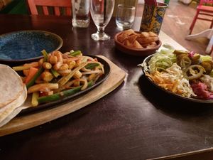 Vegetable Fajita at Salsa Mexican Bistro in Penrith