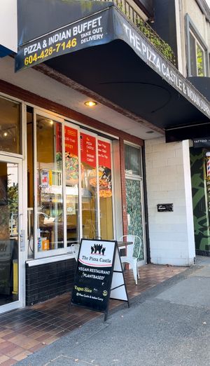   at The Pizza Castle and Indian Curry in Vancouver