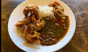   at The Pizza Castle and Indian Curry in Vancouver