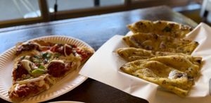   at The Pizza Castle and Indian Curry in Vancouver