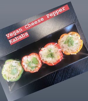 Vegan Kababas at The Pizza Castle and Indian Curry in Vancouver