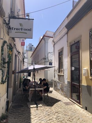 Old city location  at True Food in Faro