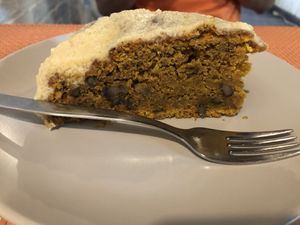 Carrot cake  at True Food in Faro