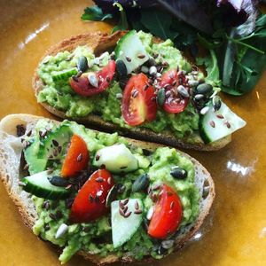 Avo on toast at Supplant Foods  in North London