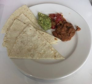 Mexican eggs (minus the eggs)  at Circle - Health Care City in Dubai