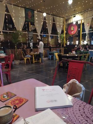 Ein sehr gemütliches kleines Café at Mandala Cafe in Agonda