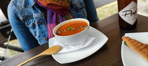 Tomato Soup at MIXT in San Jose