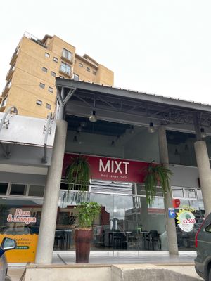 I’m front of the Condominios Brisas del Oeste at MIXT in San Jose