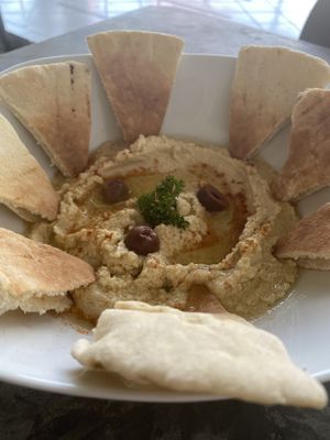 Hummus  at MIXT in San Jose