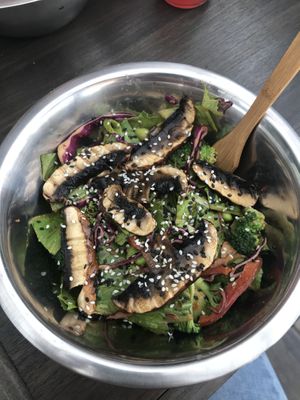 Asian salad  at MIXT in San Jose