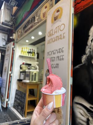   at Mozzelato in Naples