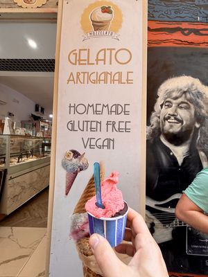   at Mozzelato in Naples