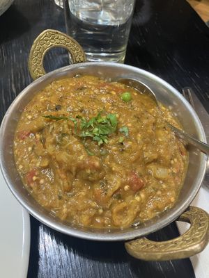 Baingan bharta   at Indian Springs in Hanmer Springs